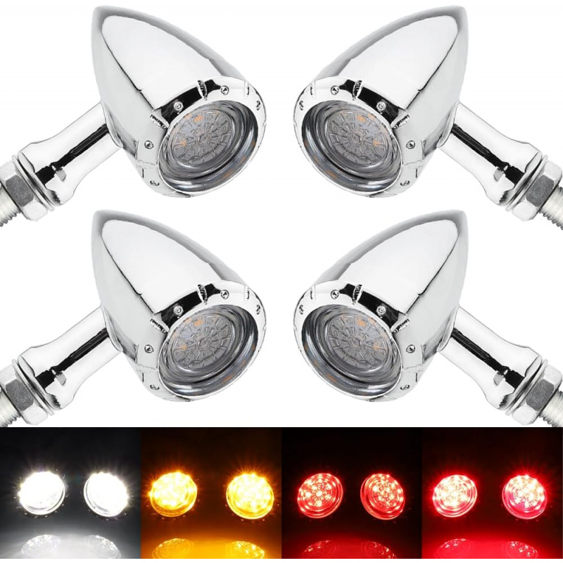Bike Light Front Rear - Bala da motocicleta led frente traseira