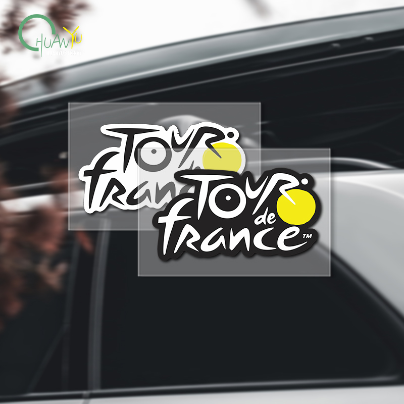 Bike Light Front Rear - Adesivo com logotipo do Tour de