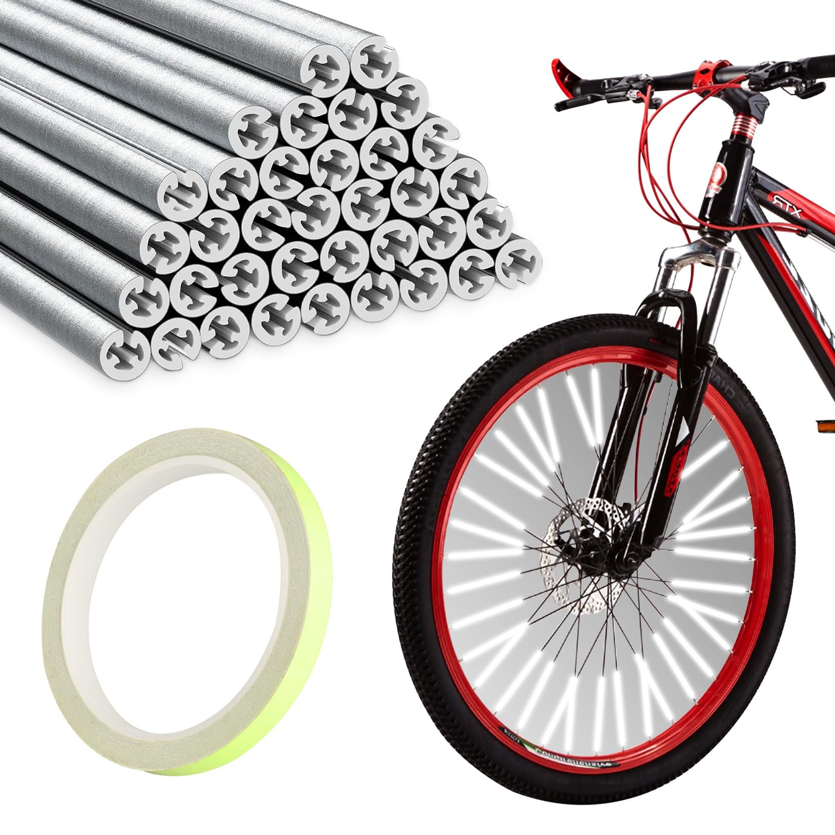 Spoke Reflector Set - Conjunto de refletores de raios de