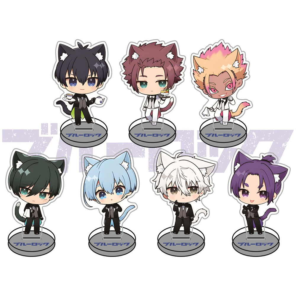 Chain Lock Combination - Blue Lock Neko Versão Orelha de