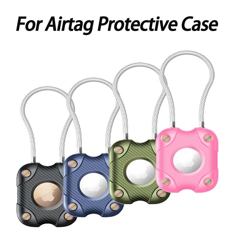 Chain Lock Combination - Suporte para Airtag com Cabo de