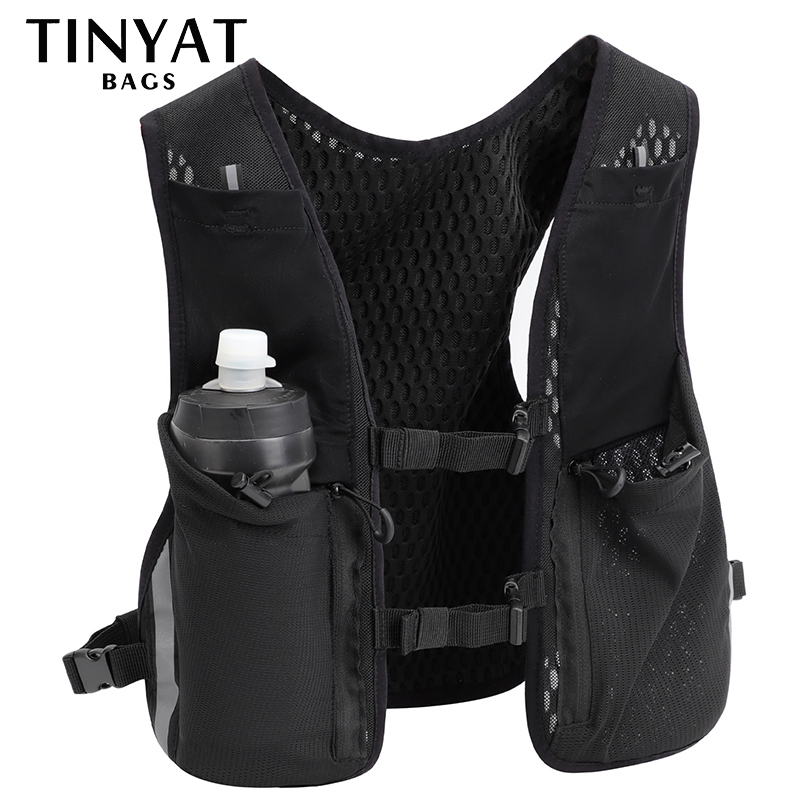 Reflective Vest Cycling - Tinyat reflexivo multi-função colete saco para