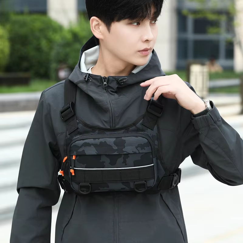 Reflective Vest Cycling - Colete Tático de Ciclismo para Peito,