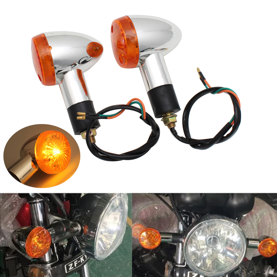 Bike Light Front Rear - Motocicleta Universal Frente e Traseira Turn