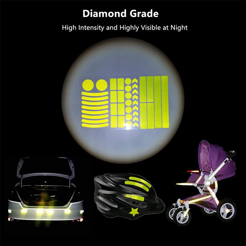 42 pçs/set auto-adesivo adesiv - Spoke Reflector Set avaliação e preço