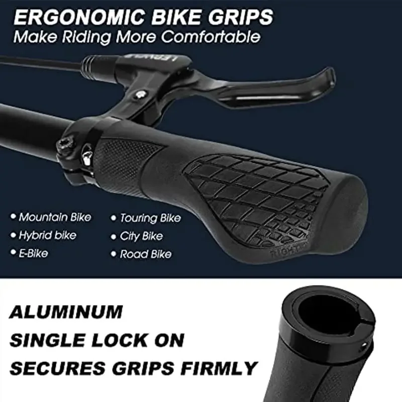 Manoplas de Bicicleta em Borra - Commuting On Mountain Bike avaliação e preço