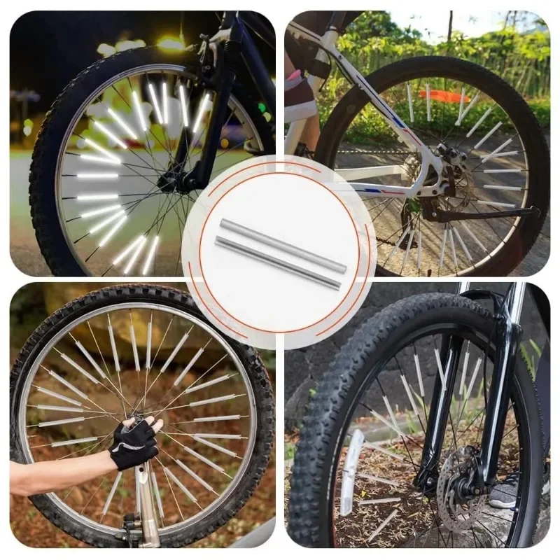 12 pçs/set tubo de advertência - Spoke Reflector Set avaliação e preço