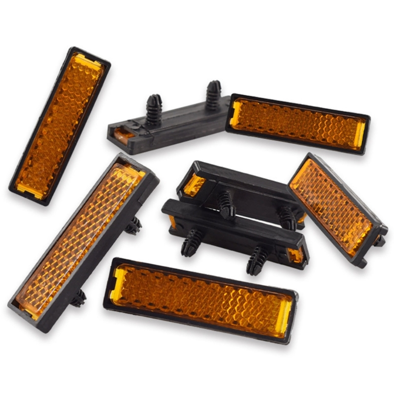8 pçs/set pedal refletor refle - Spoke Reflector Set avaliação e preço