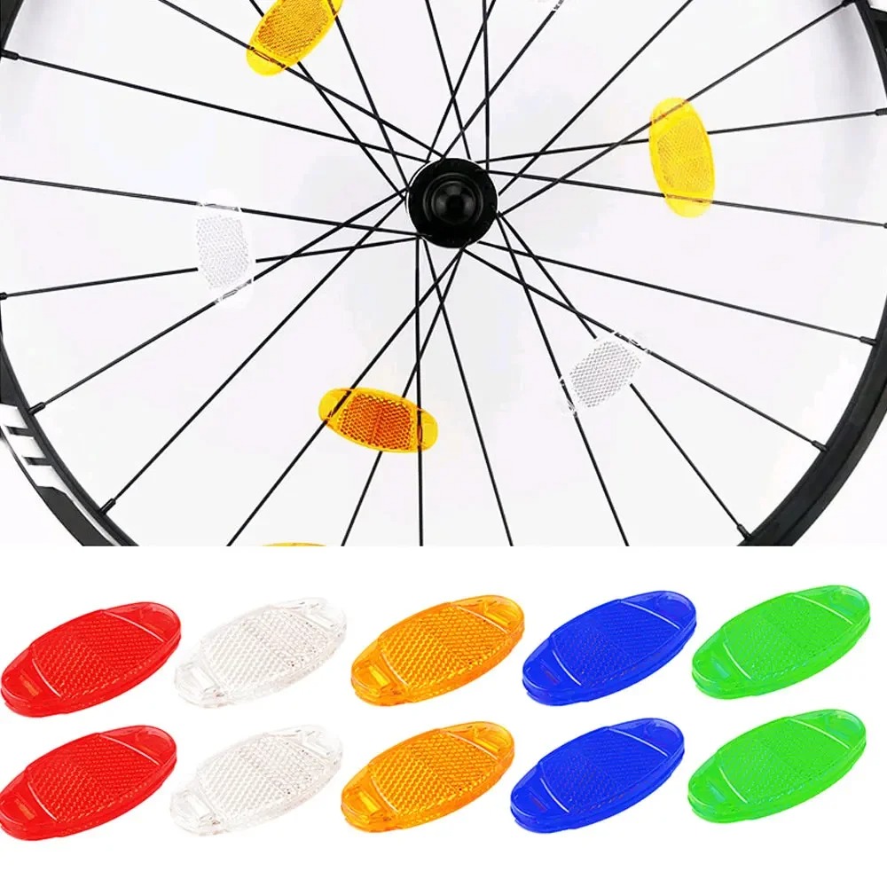 4 pçs/set bicicleta mountain b - Spoke Reflector Set avaliação e preço