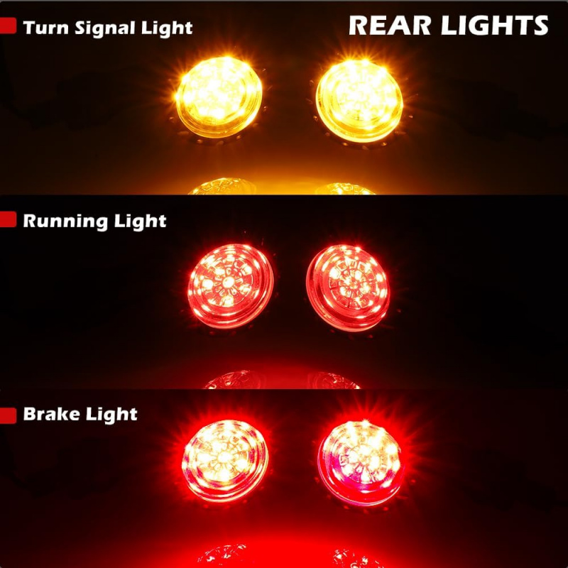 Bala da motocicleta led frente - Bike Light Front Rear avaliação e preço