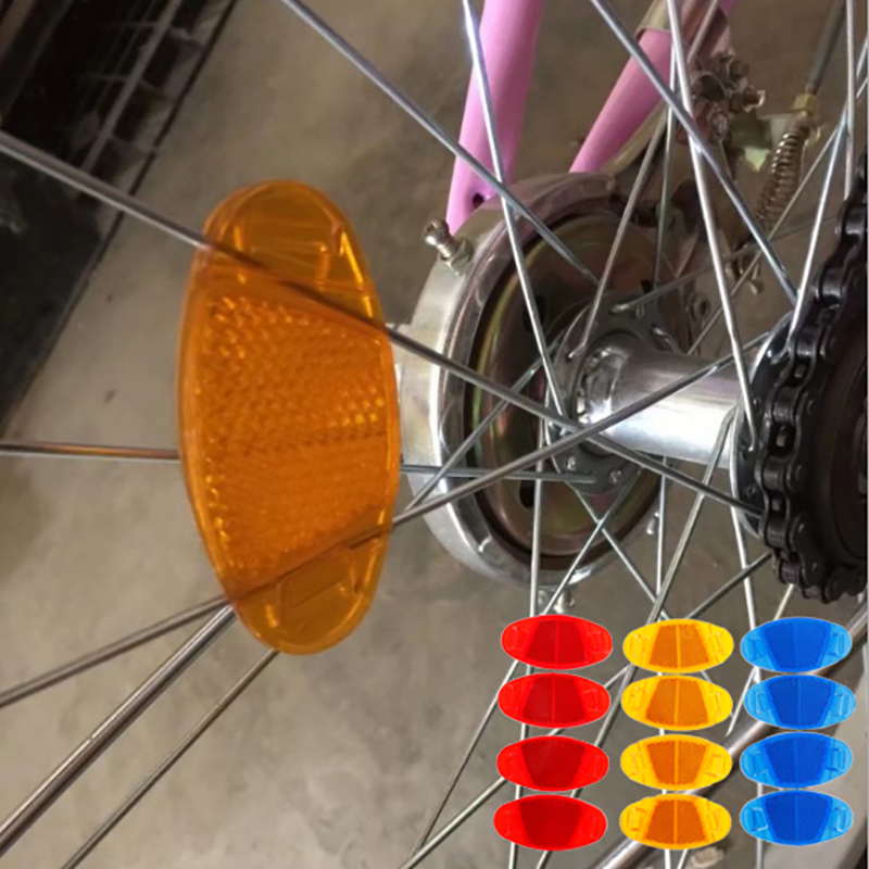 4 pçs/set bicicleta mountain b - Spoke Reflector Set avaliação e preço
