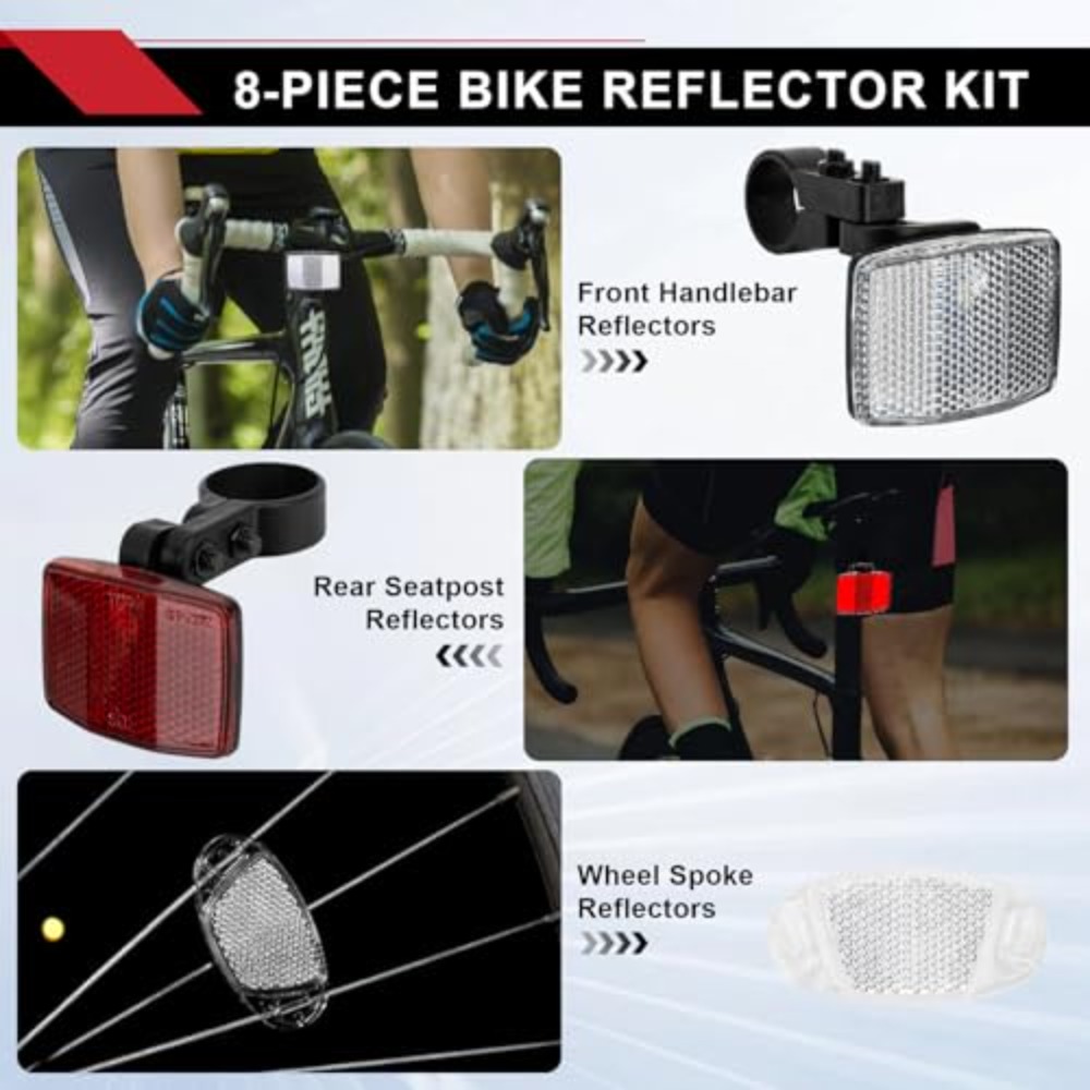 Kit de Refletores para Bicicle - Spoke Reflector Set avaliação e preço