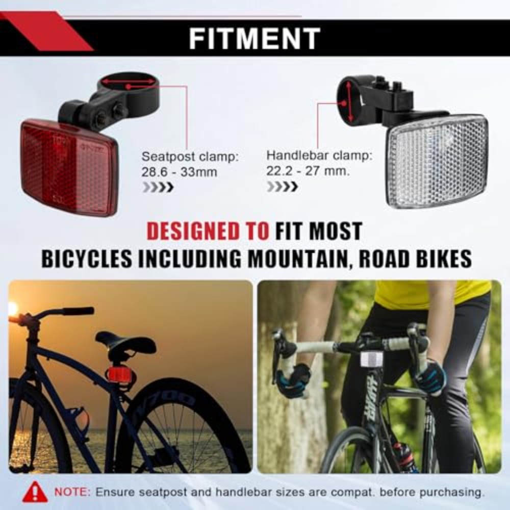 Kit de Refletores para Bicicle - Spoke Reflector Set avaliação e preço