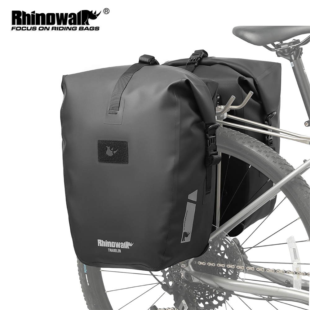 Rhinowalk bolsa lateral para b - Cycling Commuter Bag avaliação e preço