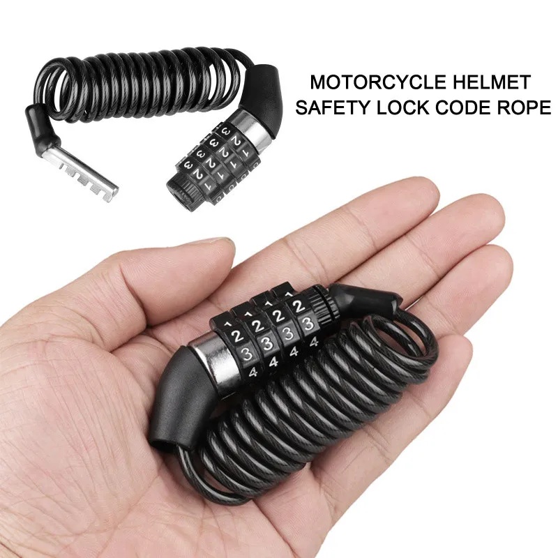 Cadeado Antifurto para Motocic - Chain Lock Combination avaliação e preço