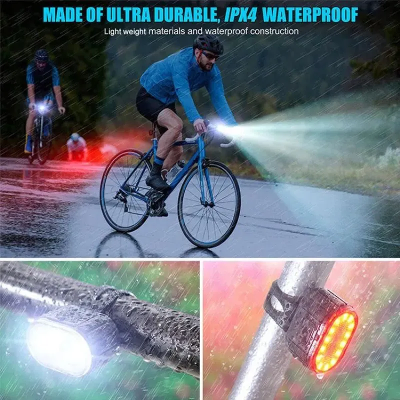 Luzes de Bicicleta Dianteiras  - Bike Light Front Rear avaliação e preço