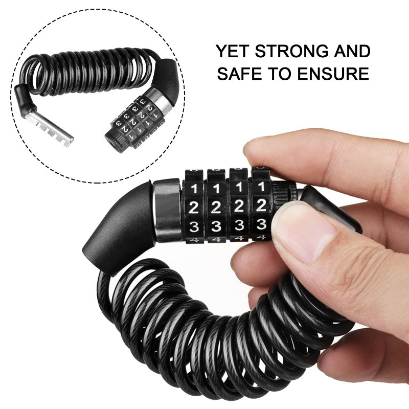 Cadeado Antifurto para Moto e  - Chain Lock Combination avaliação e preço