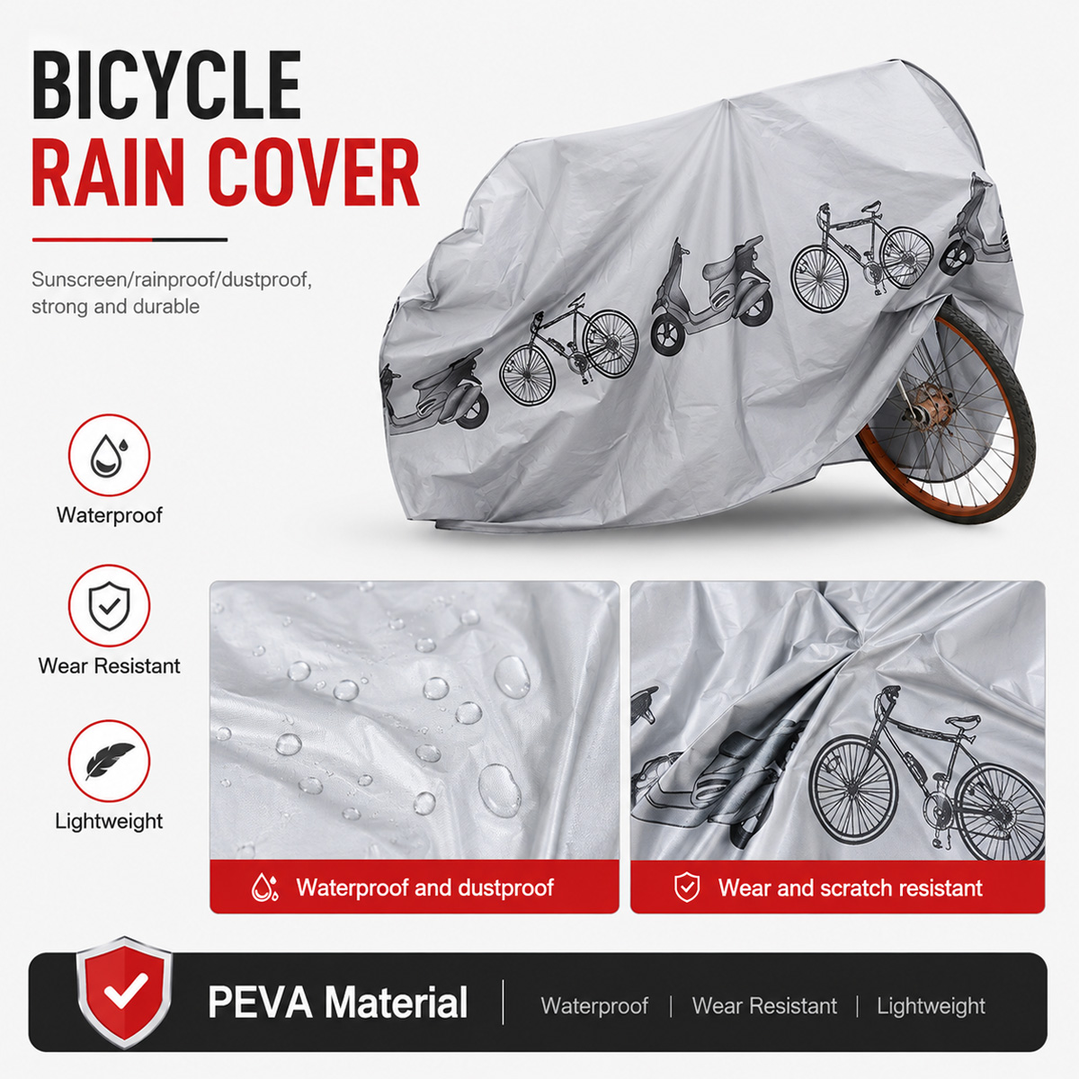 Capa de Chuva Universal para B - Cycling Commuter Bag avaliação e preço