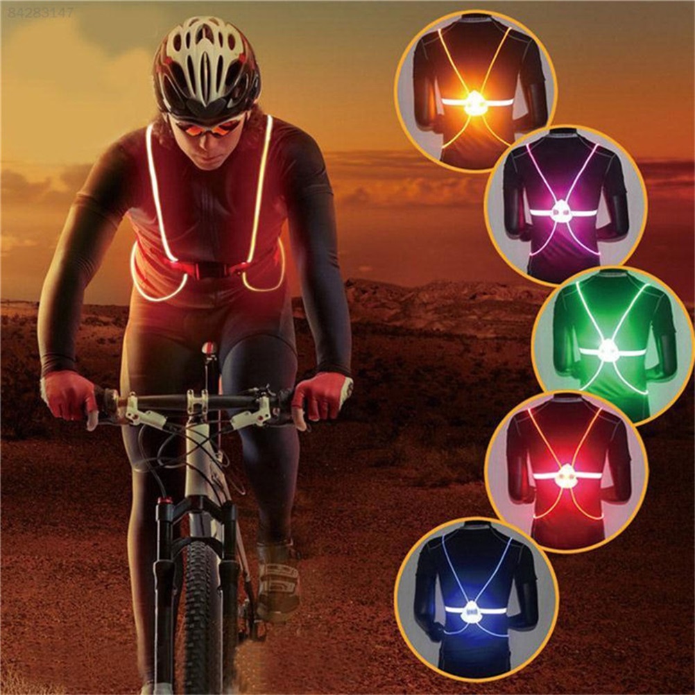 Colete de Segurança LED Reflet - Reflective Vest Cycling avaliação e preço