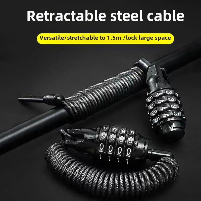 Para motocicleta bicicleta ant - Chain Lock Combination avaliação e preço