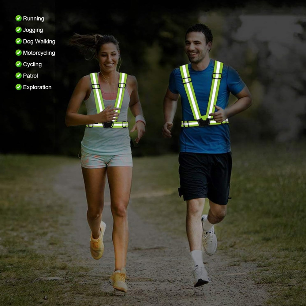 1 pçs colete de corrida noturn - Reflective Vest Cycling avaliação e preço