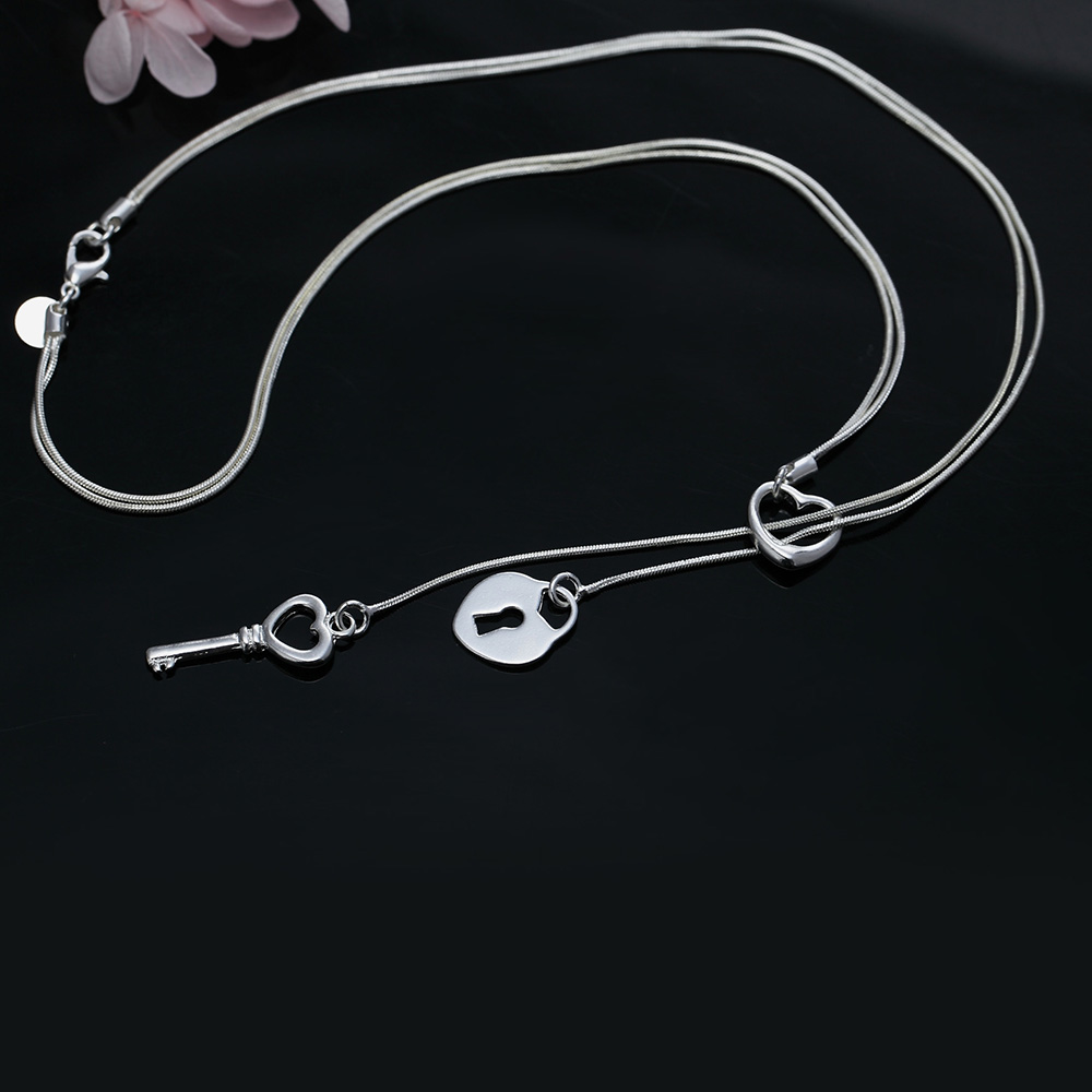 Fine 925 Sterling Silver român - Chain Lock Combination avaliação e preço