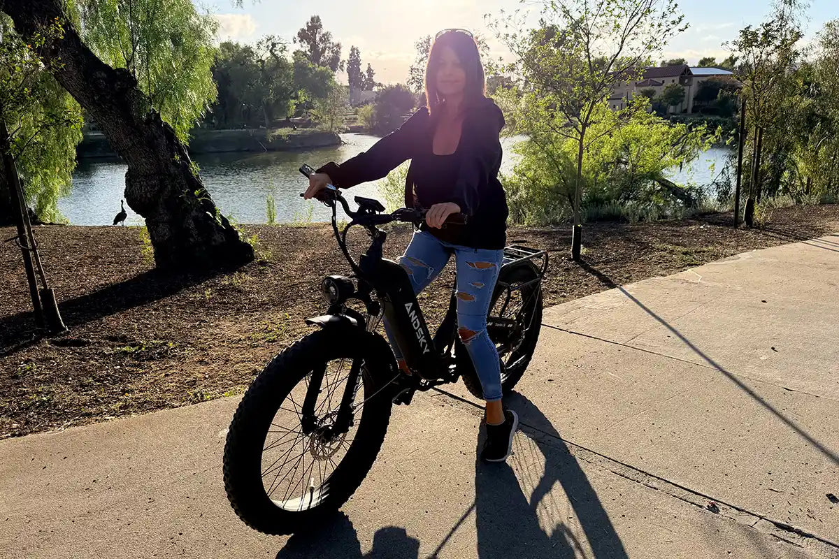 Bicicleta Elétrica ANDSKY Grav - Commuting On Mountain Bike avaliação e preço